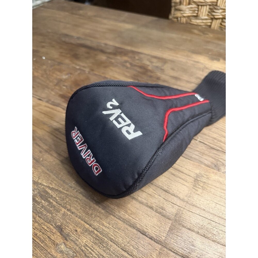 MAXFLI REV2 DRIVER HEADCOVER BLACK - RED